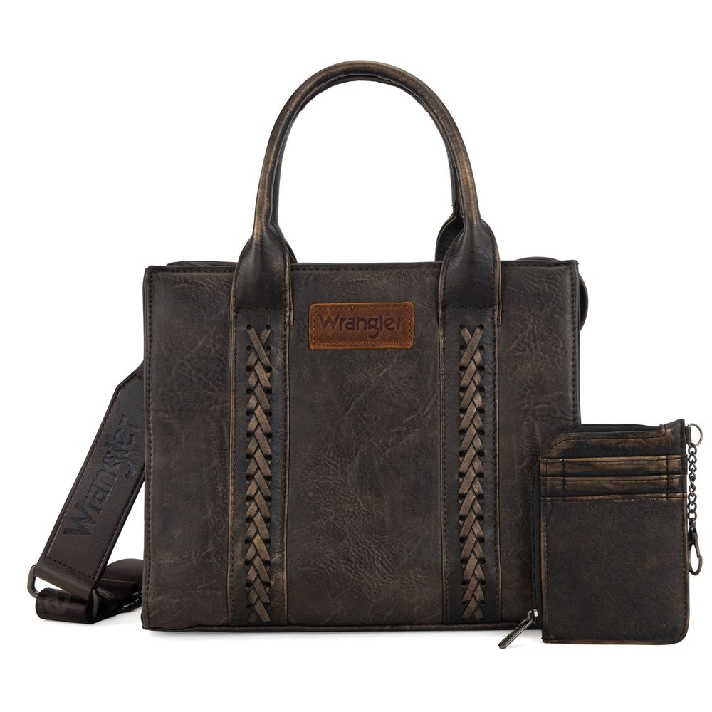 Purses Medium Tote Bags With Card Holder Wallet Satchel Top-Handle :<